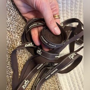 Free with purchase 6 yards Hermes ribbon